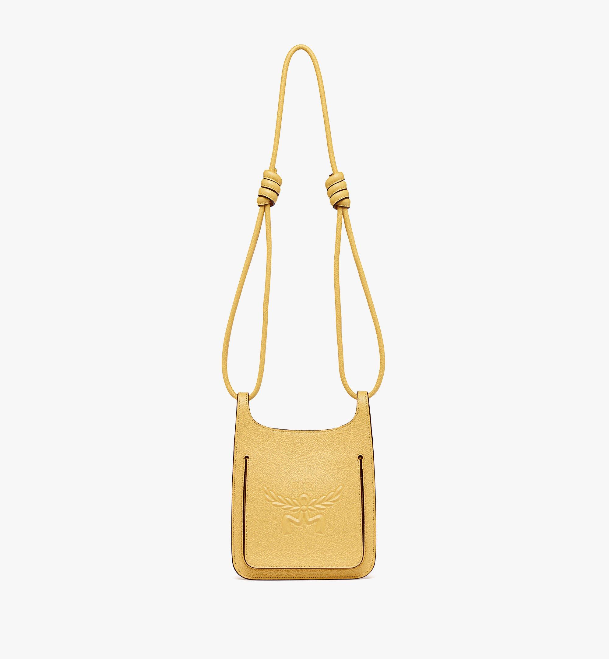 White mcm crossbody online bag